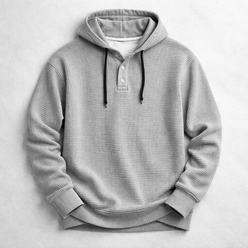BROMLEY WAFFLE HOODIE