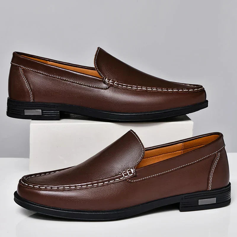 VERONA LEATHER LOAFERS