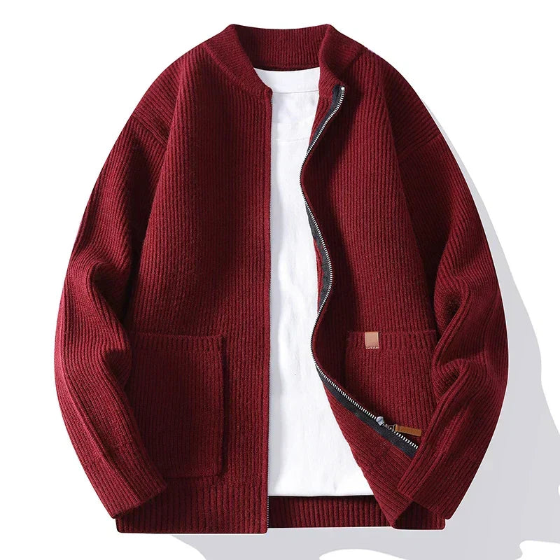 HENLEY MERINO FLEECE JACKET