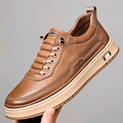 RODERICK LEATHER TRAINERS